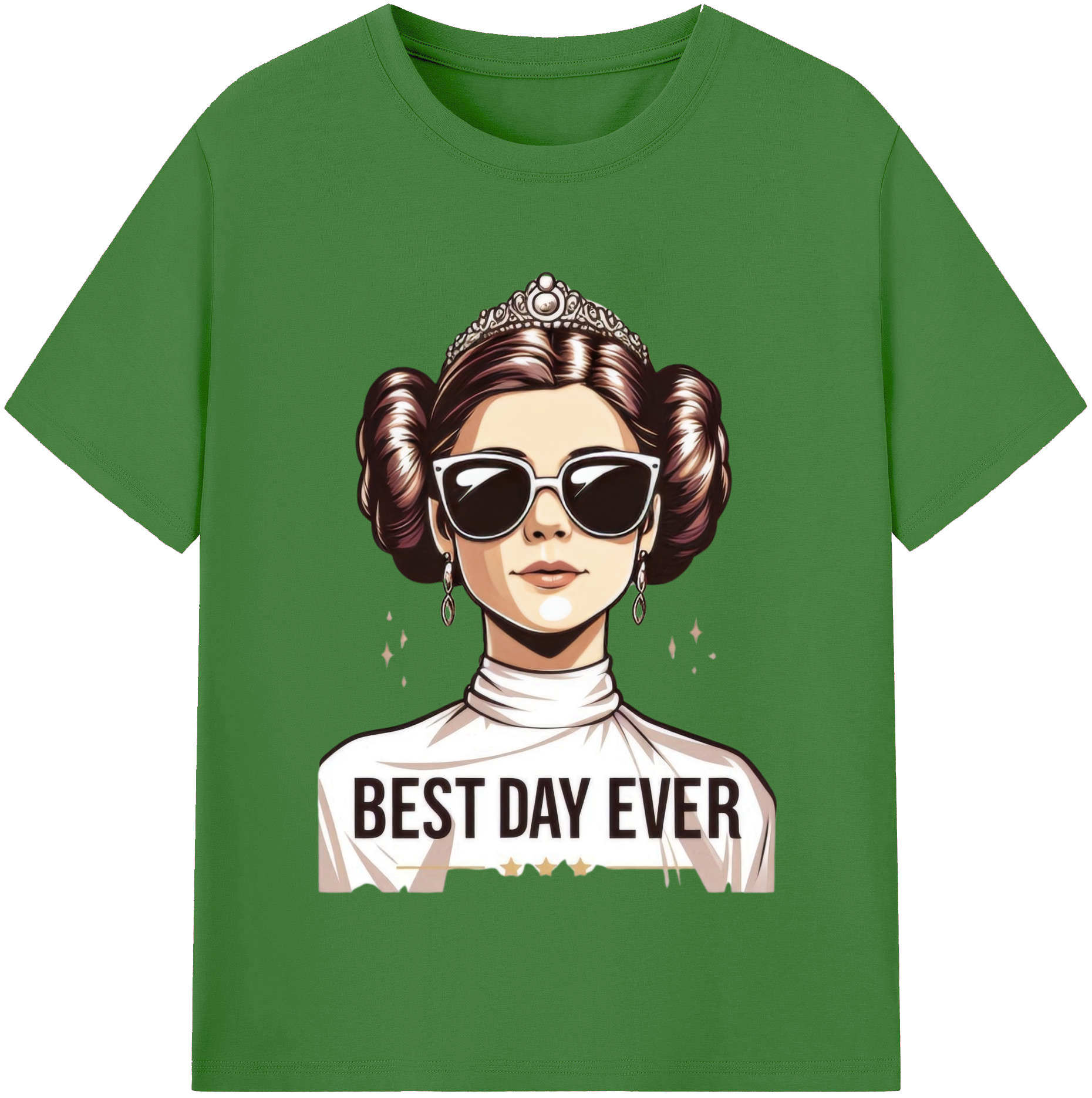 （画像用） スター・ウォーズ Star Wars レディースカジュアルプリントTシャツ（綿100％）